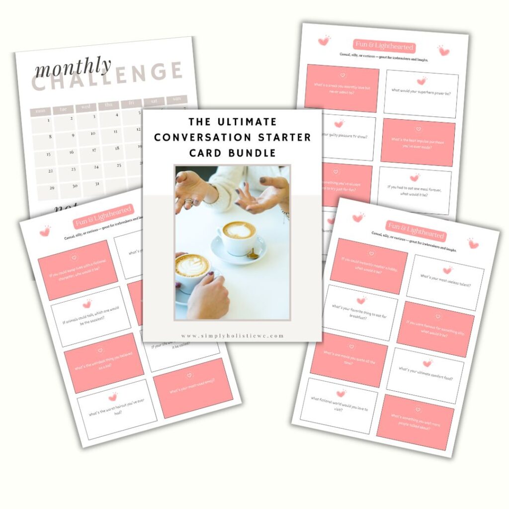 conversation starter bundle