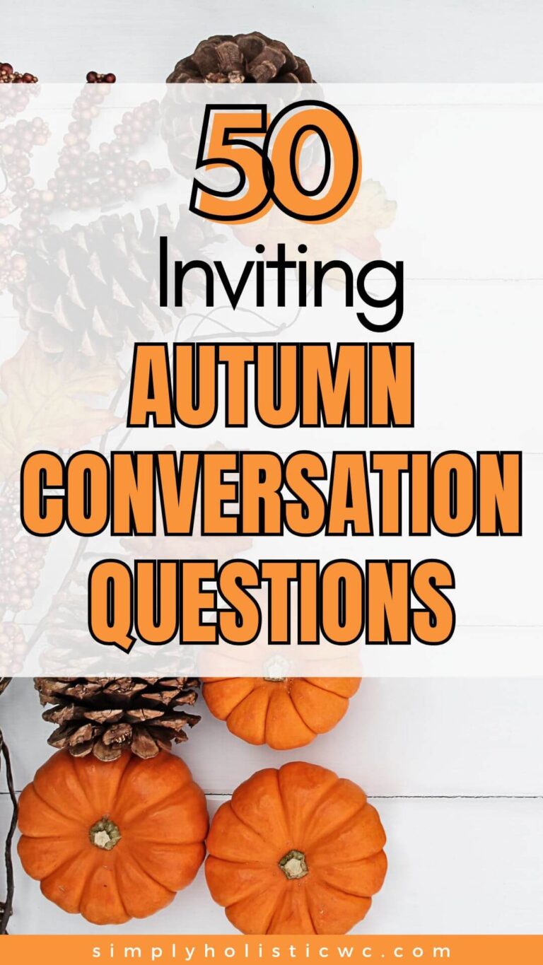 Engaging Fall Questions 50 Creative Fall Conversation Starters To Break The Ice - Simply ...