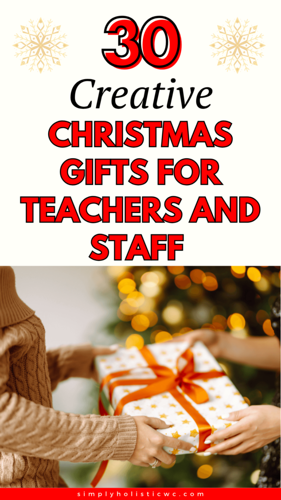 30 Affordable Christmas Gifts for Teachers
